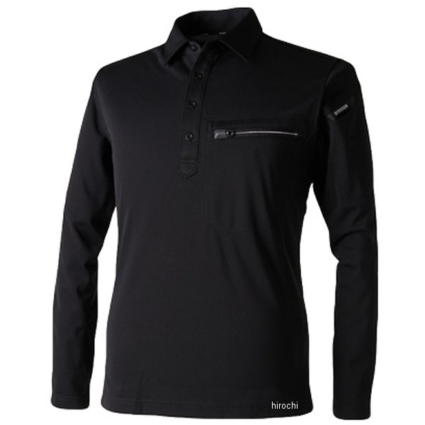 【メーカー在庫あり】 TSデザイン ESワークニットロングポロシャツ 黒 6Lサイズ 81305 JP店