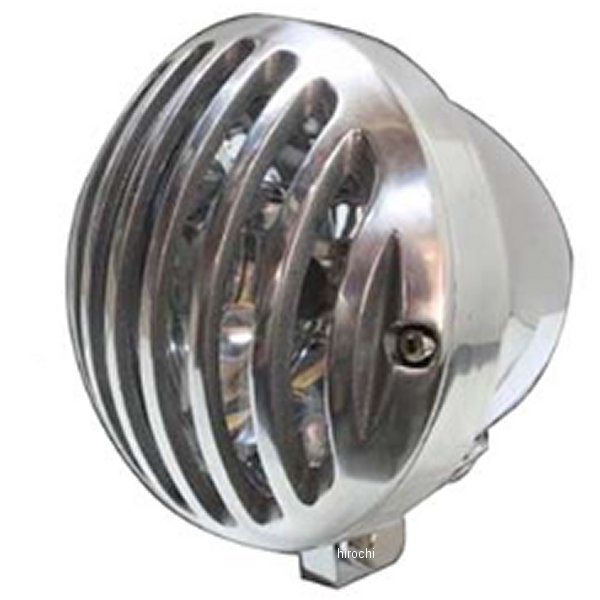 ガレージT＆F 4.5インチバードゲージヘッドライト&ライトステーキット タイプC SR400 メッキ/ポリッシュ SR400HL24 JP店