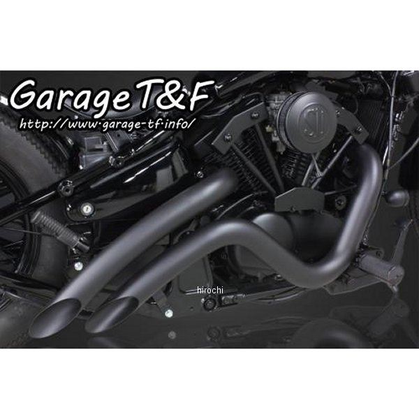 ガレージT＆F ベントマフラー タイプ2 バルカン400 黒 VUL400VTML02BK JP店