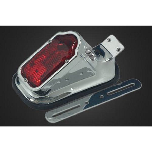 TL54 ガレージT＆F トゥームストーンテールランプ メッキ【仕様】・アルミ製。メッキ仕上げ。・レンズ:プラスチック製。・サイズ:縦約175mm。横約95mm。・バルブ:12V23/8W。【注意事項】・こちらのテールランプは汎用品となりますので、取り付けする際にはフェンダーに穴あけなどの加工が必要となる場合があります。・ライセンスプレートをお持ちでないお客様は同時購入をお勧めいたします。TL54楽天 JP店