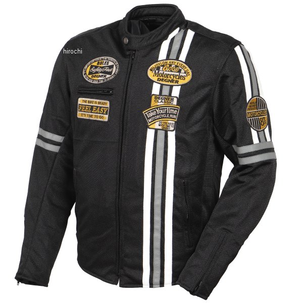 デグナー DEGNER テキスタイルメッシュジャケット 黒 2XLサイズ 22SJ-1 JP店(2)