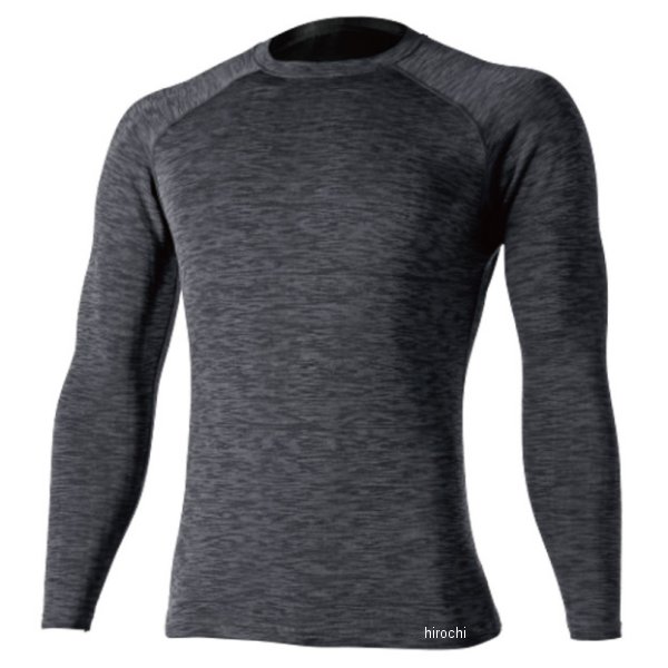 【メーカー在庫あり】 TSデザイン インナー TS DRY WARM ロングスリーブシャツ チャコールグレー Lサイ..