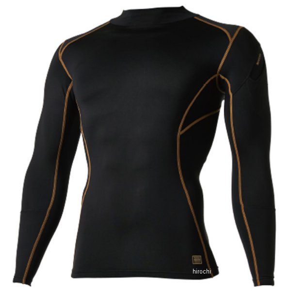 TSデザイン インナー ハイネックロングスリーブシャツ 黒 Lサイズ 83250 JP店