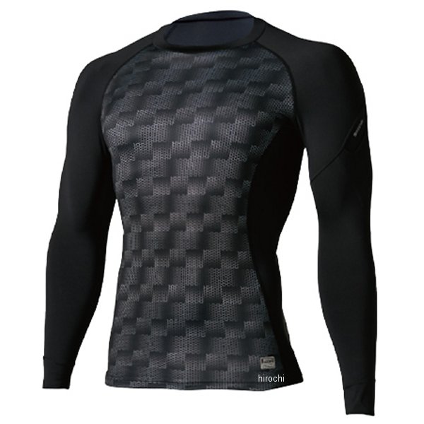 【メーカー在庫あり】 TSデザイン インナー ロングスリーブシャツ 黒/ハニカム LLサイズ 8225 JP店
