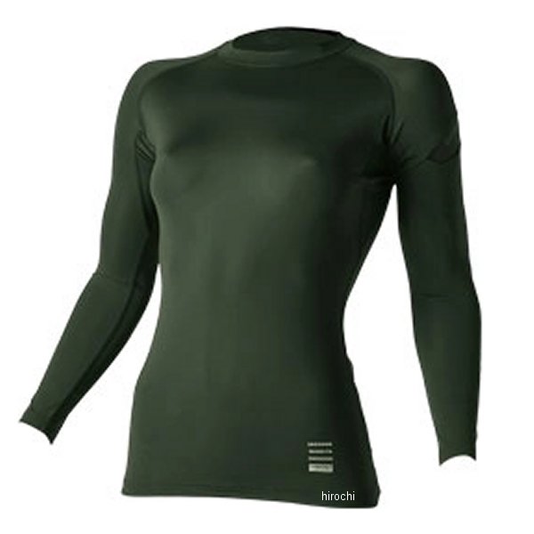 TSデザイン インナー TS DELTA コーデュラレディースロングスリーブシャツ アーミーグリーン Lサイズ 8..