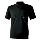 【メーカー在庫あり】 TSデザイン TS DELTA スウェットモックネックTシャツ 黒 3Lサイズ 83552 JP店(2)