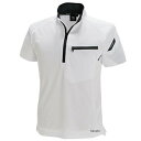 【メーカー在庫あり】 TSデザイン ワークニットショートシャツ 白 LLサイズ 846355 JP店(2)