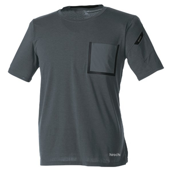 TSデザイン TS DELTA ブレスワークTシャツサイズ:3Lカラー:チャコールグレー素材:DELTAブレス (ポリエステル68％、レーヨン27％、ポリウレタン5％)素材にDELTAブレス(ポリエステル68％・レーヨン27％・ポリウレタン5％)を使用した半袖Tシャツです。カラーはチャコールグレー、アーミーグリーン、ブラックの3色展開です。落ち着いた色合いばかりなので、どんなコーディネートにも合わせることができます。シンプルなデザインでもあるのでより一層スタイリングの幅が広がります。例としては、綿リッチなアイテムと相性が良いのでデニムなどと合わせるのがオススメです。サイズはSSから6Lまであります。幅広いサイズ展開なので小柄な人や大柄な人でも、自分に合うサイズを見つけることができます。この商品の特徴として、インパクト抜群な胸ポケットに工夫があります。これは縫製箇所を減らしており、これにより縫い目の肌あたりを軽減しています。範囲はポケット付近のみとなっています。また、左袖にもマルチスリーブポケットが付いています。ポケットが2つも付いているのでちょっとした小物を入れておきたい時などに役立ちますね。他にも、服全体はベンチレーションメッシュ仕様になっています。ベンチレーションとは直訳で、「通気、換気、風通し」を意味します。メッシュが細かいので、ムレを抑え快適に作業を行えます。8555楽天 JP店　