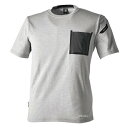 【メーカー在庫あり】 TSデザイン TS DELTA コーデュラワークTシャツ アッシュグレー Sサイズ 8655 JP店