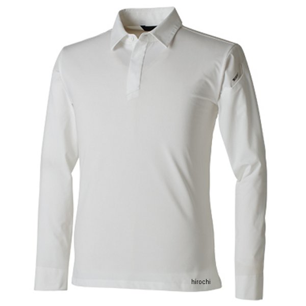 【メーカー在庫あり】 TSデザイン TS 4D メンズロングポロシャツ 白 Lサイズ 9105 JP店