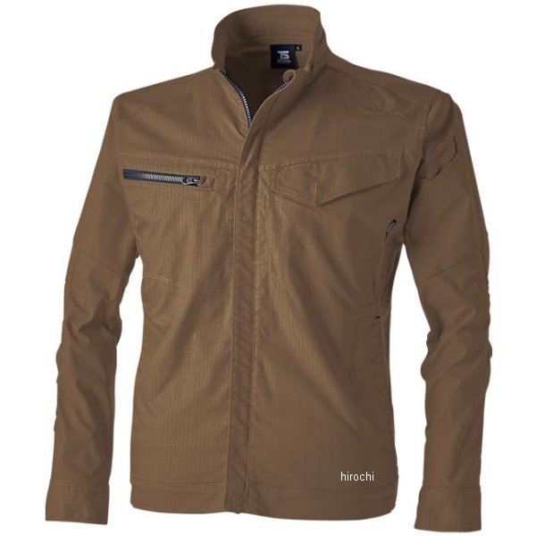 【メーカー在庫あり】 TSデザイン ストレッチRIP STOPジャケット キャメル 6Lサイズ 6316 JP店