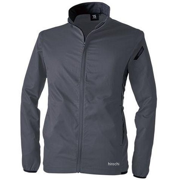 【メーカー在庫あり】 TSデザイン ESスーパーライトストレッチロングスリーブジャケット チャコールグレー Lサイズ 6616 JP店