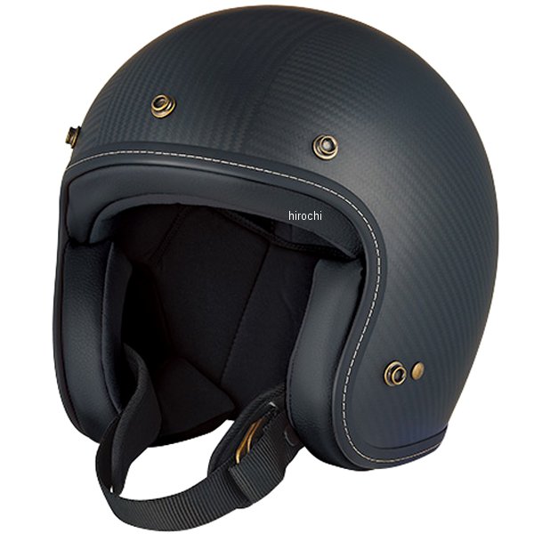 ジーロット ZEALOT ジェットヘルメット FlyboyJet2 CARBON HYBRID スタンダード マット/黒 Lサイズ FJ0017/L JP店