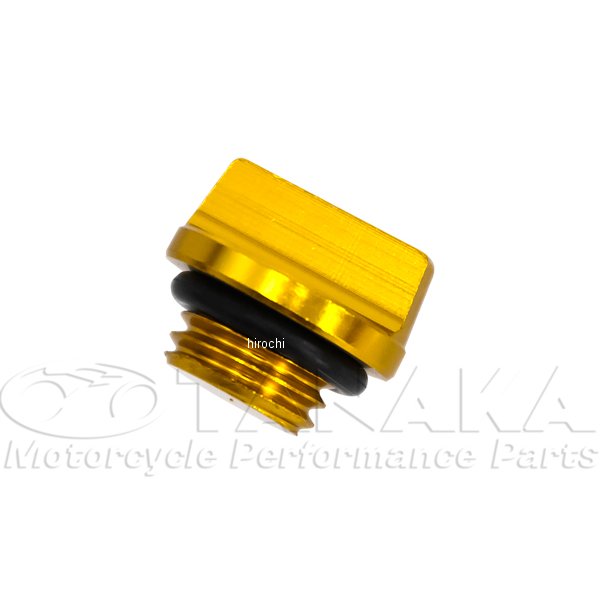 田中商会 モンキーカブ系エンジン用アルミ製 フィラーキャップ ゴールド ca1377 JP店