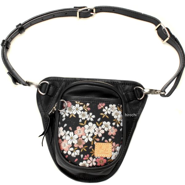 デグナー DEGNER チョークバッグ 黒 京桜 5S-W2K JP店(2)