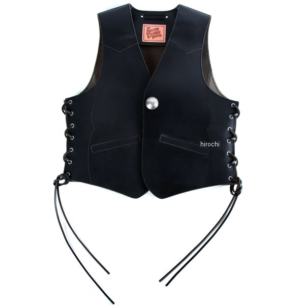 【メーカー在庫あり】 デグナー DEGNER レザーベスト 黒 Lサイズ 4WV-14 JP店