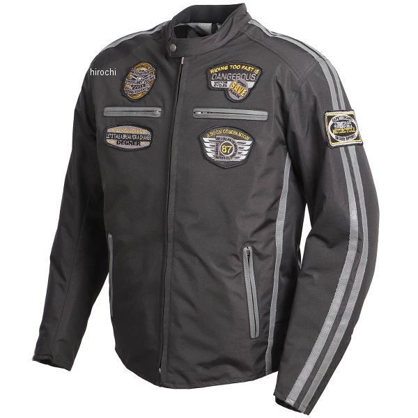 【メーカー在庫あり】 デグナー DEGNER タスランジャケット 黒 Mサイズ 22WJ-2 JP店