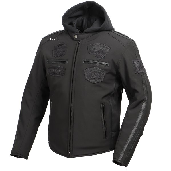 デグナー DEGNER ソフトシェルフード付ジャケット 黒 XLサイズ 22WJ-10 JP店