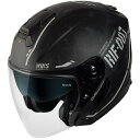ウインズ WINS ジェットヘルメット G-FORCE SS JET STEALTH type C 黒/白 Lサイズ 4560385770395 JP店(2)