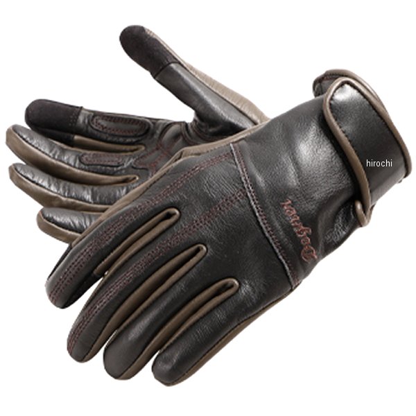 Other - 【メーカー在庫あり】 デグナー DEGNER レザーレディースグローブ 黒/ブラウン Mサイズ FRTG-70 JP店