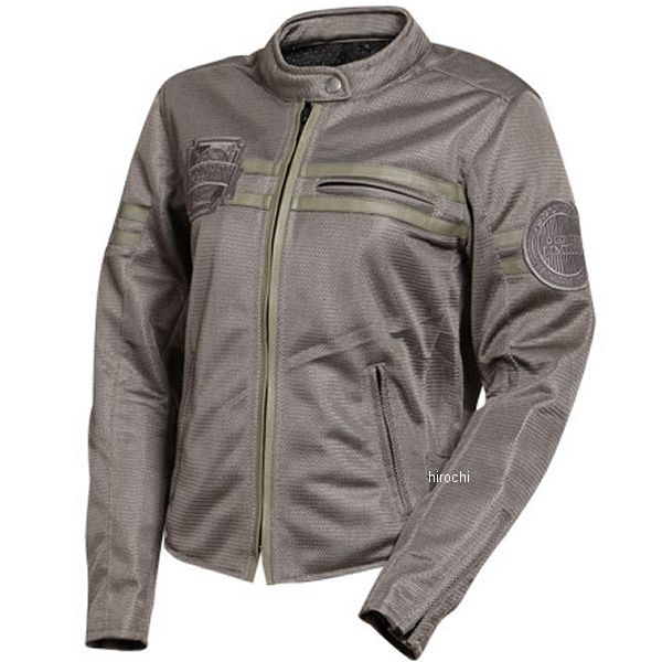 【メーカー在庫あり】 デグナー DEGNER レディーステキスタイルメッシュジャケット グレー Lサイズ FR22SJ-7 JP店(2)