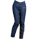 【メーカー在庫あり】 デグナー DEGNER カップ付きライトオンスデニムパンツ レディース ネイビー Sサイズ FRP-37 JP店