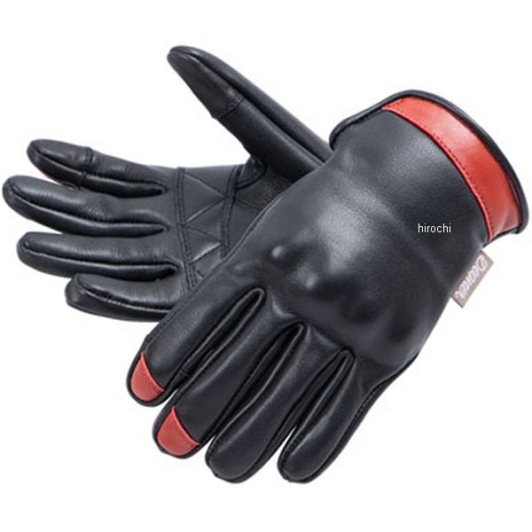 Other - 【メーカー在庫あり】 デグナー DEGNER レディース レザーグローブ 黒/赤 Lサイズ FRTG-88 JP店