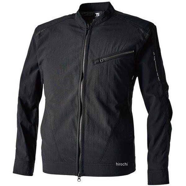 【メーカー在庫あり】 TSデザイン TS4Dナイロンドッツライダーワークジャケット 黒/黒 SSサイズ 84506 JP店