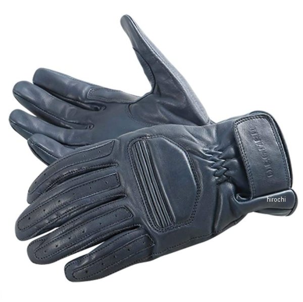 【メーカー在庫あり】 デグナー DEGNER レザーツーリンググローブ ネイビー XLサイズ TG-53 JP店(2)