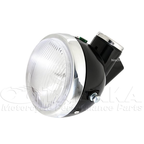 田中商会 5Lタイプヘッドライトセット モンキー 黒 ca0452 JP店