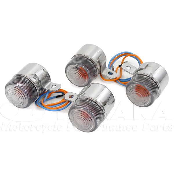 田中商会 汎用 ウインカー A（6v) 4Lモンキータイプ クリア ca0468 JP店