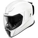 アイコン ICON フルフェイスヘルメット AIRFLITE Gloss 白 Mサイズ(57cm-58cm) 0101-10863 JP店