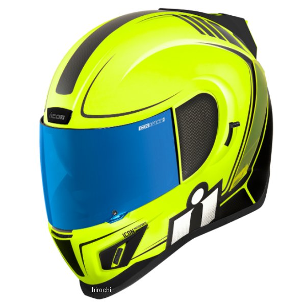 アイコン ICON フルフェイスヘルメット AIRFORM RESURGENT ハイビズ XSサイズ 0101-14755 JP店