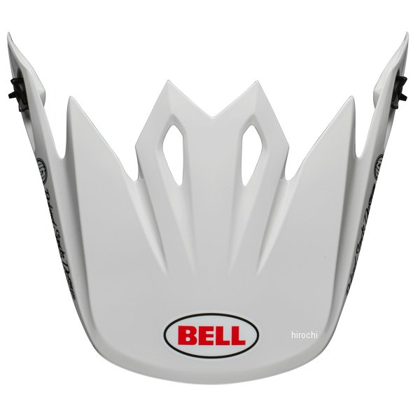 【メーカー在庫あり】 ベル BELL MX-9 バイザー RSD 白/黒 7144836 JP店