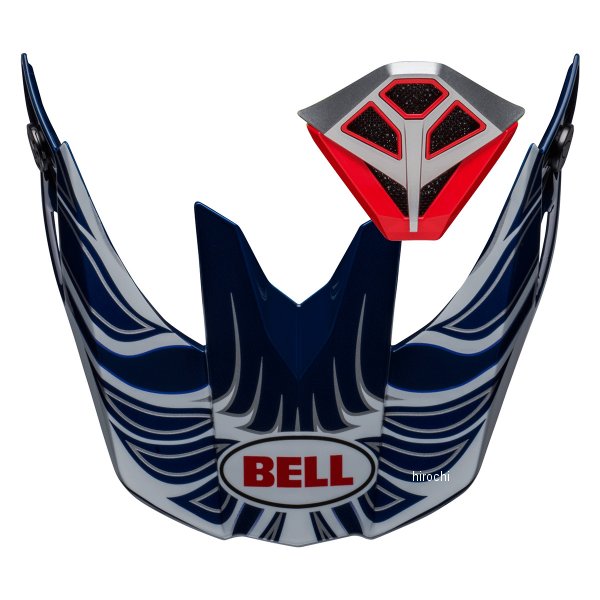 ベル BELL MT-10 バイザー/マウスピース トマック23カラー:ブルー/ホワイト7148746楽天 JP店