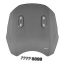 【メーカー在庫あり】 ジータ ZETA エクスプローラー ウインドシールド スタンダード タイプ リプレースメント ショートスクリーン ZE70-5900 JP店