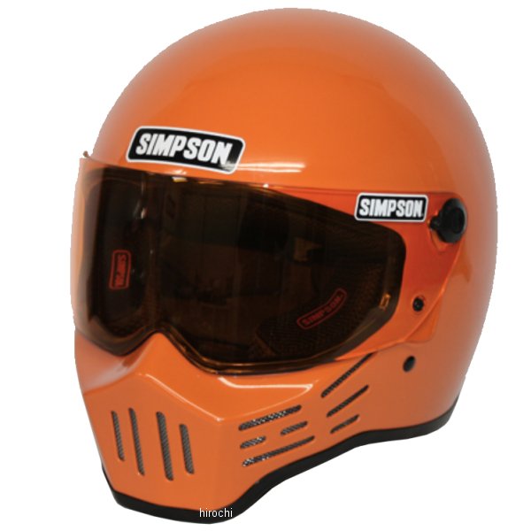 3305175700 シンプソン SIMPSON フルフェイスヘルメット M30 オレンジ 57cm 2613305175700 JP店