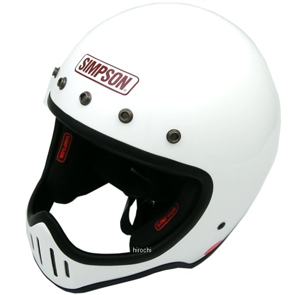 3309105960 シンプソン SIMPSON フルフェイスヘルメット M50 白 59cm-60cm 4562363242924 JP店
