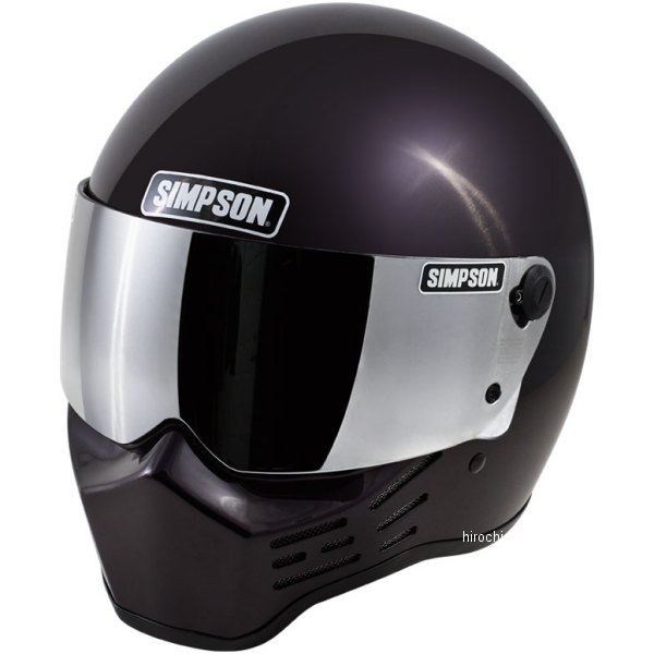 SIMPSON M10 ヘルメット　59cm ボルドー SIMPSON（バイク） シンプソンヘルメット M10 ボルドー SIMPSON