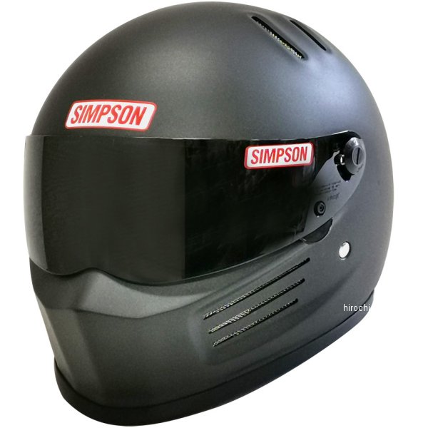 3312455900 シンプソン SIMPSON フルフェイスヘルメット バンディット プロ ストーンブラック 59cm 2613312455900 JP店