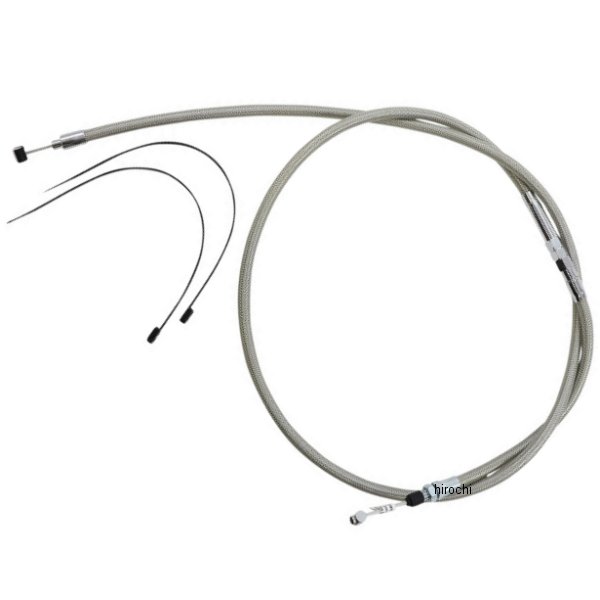 【USA在庫あり】 マグナム MAGNUM クラッチ ケーブル XR 68-7/8インチ 15年-22年 Scout ステンレス/クローム 1132-1530 JP店