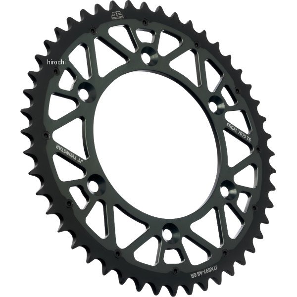 【USA在庫あり】 JT スプロケット リア JTX 48T フサベル、KTM グラファイト 1210-2612 JP店