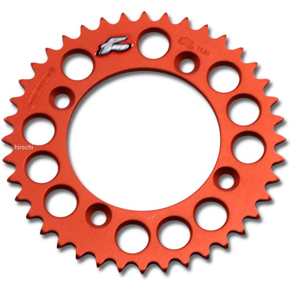 【USA在庫あり】 レンサル RENTHAL リア スプロケット アルミ 415 40T KTM 50SX、ハスクバーナ TC50 オレンジ 1211-2491 JP店