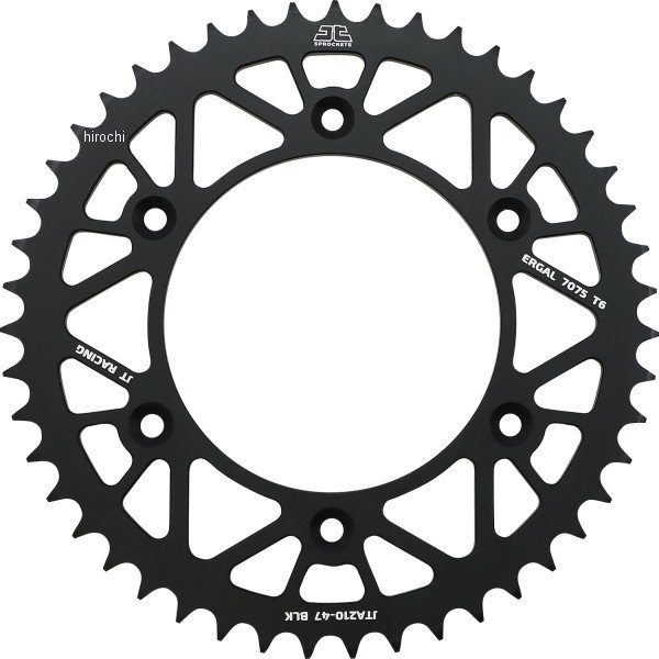 【USA在庫あり】 JT スプロケット リア 47T 00年-07年 XR650R 黒 1211-2567 JP店
