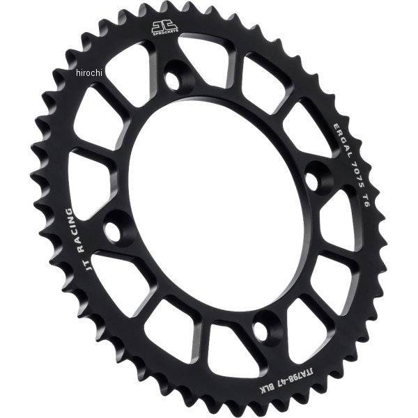 【USA在庫あり】 JT スプロケット リア 47T 02年-19年 RM 85 黒 1211-2591 JP店