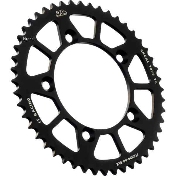 【USA在庫あり】 JT スプロケット リア 48T ハスクバーナ、KTM 黒 1211-2615 JP店