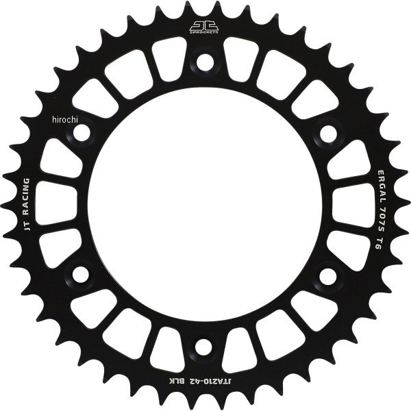 【USA在庫あり】 JT スプロケット リア 42T、BETA 黒 1211-2637 JP店