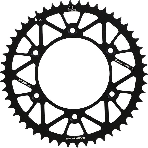 【USA在庫あり】 JT スプロケット リア 50T、BETA 黒 1211-2643 JP店