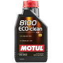 モチュール MOTUL 8100 Eco-clean 100%化学合成 4輪用エンジンオイル 0W-30 1リットル 110571 JP店