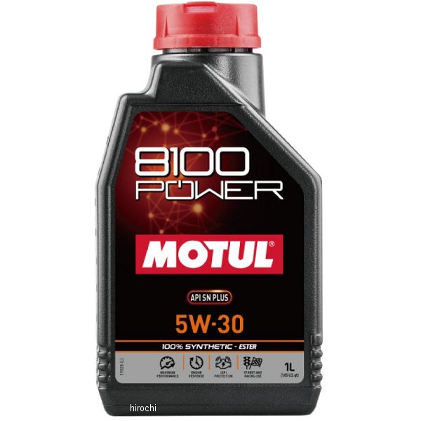 `[ MOTUL 8100 POWER 100%w 4Xg 4֗pGWIC 5W-30 1bg 112002 JPX